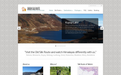 sikkimsilkroute.com screenshot