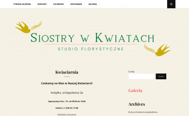 siostrywkwiatach.pl screenshot