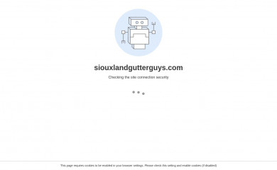 siouxlandgutterguys.com screenshot