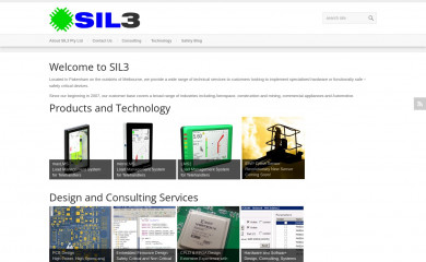 sil3.com.au screenshot