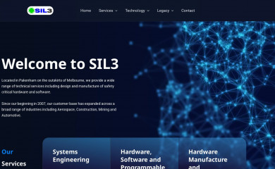 sil3.com.au screenshot