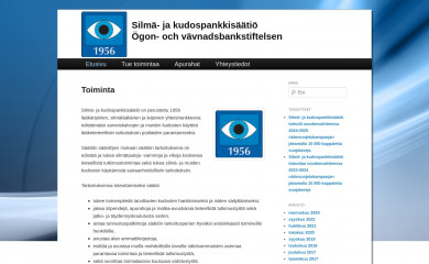 silmakudossaatio.fi screenshot