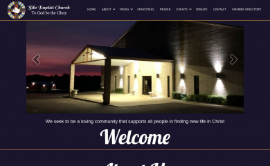 silobaptistchurch.com screenshot