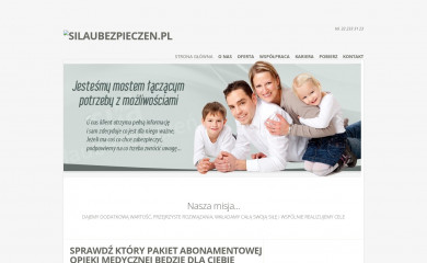 silaubezpieczen.pl screenshot