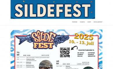 sildefest.dk screenshot