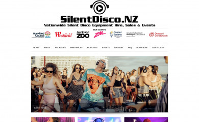 silentdisco.nz screenshot
