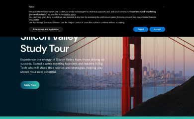siliconvalleystudytour.com screenshot