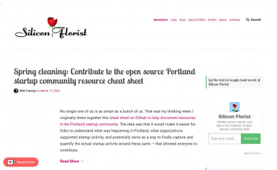 siliconflorist.com screenshot