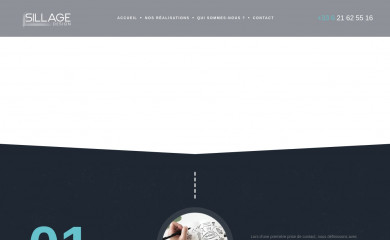 sillage-design.com screenshot