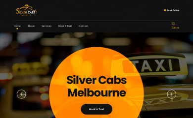 silvercabsmelbourne.com.au screenshot