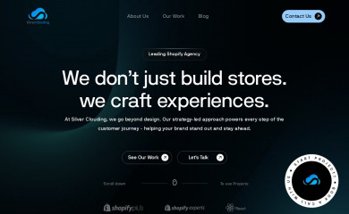 silverclouding.com screenshot