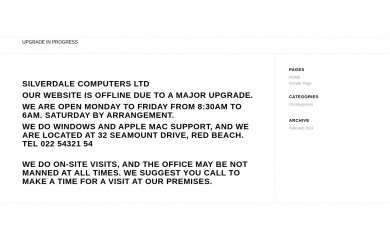 silvercomp.co.nz screenshot