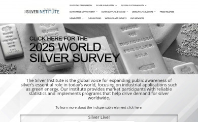 silverinstitute.org screenshot
