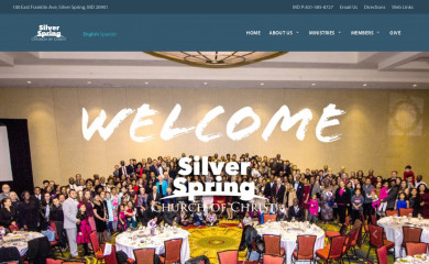 silverspringchurchofchrist.org screenshot