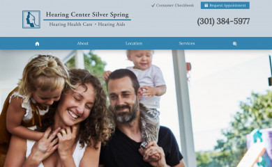 silverspringhearing.com screenshot