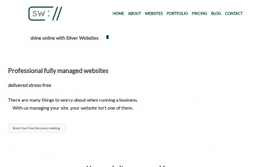 silverwebsites.co.uk screenshot