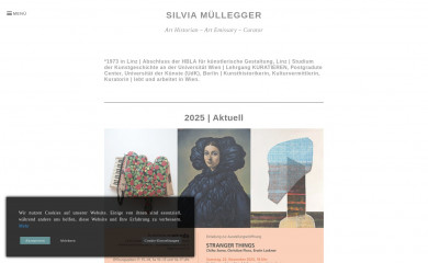 silvia-muellegger.at screenshot