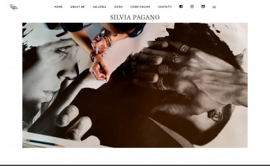 silviapagano.com screenshot