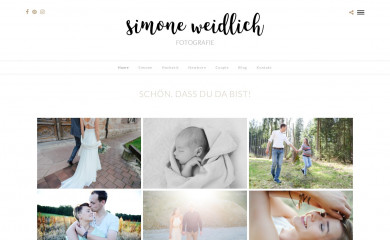 simoneweidlich.de screenshot