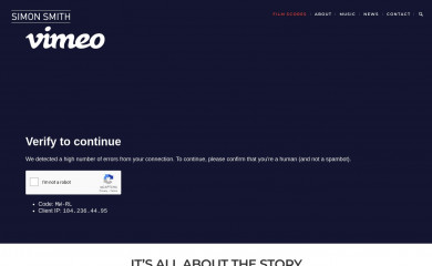 simonsmithfilmmusic.com screenshot