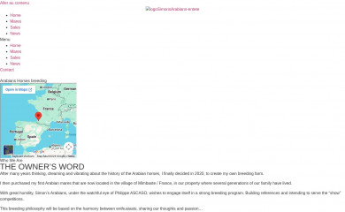 simonsarabians.com screenshot