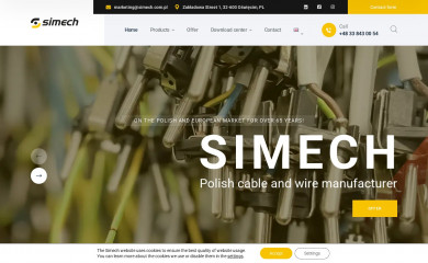 simech.com.pl screenshot