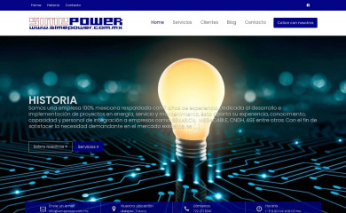 simepower.com.mx screenshot