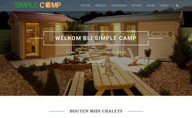 simplecamp.nl screenshot
