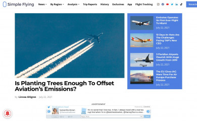 simpleflying.com screenshot