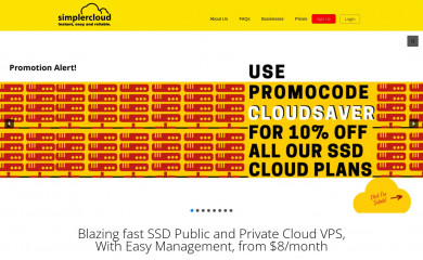 simplercloud.com screenshot