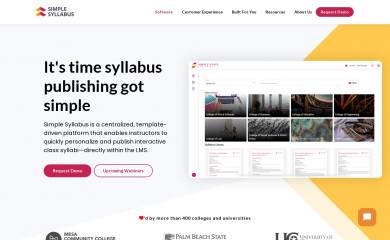 simplesyllabus.com screenshot
