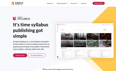 simplesyllabus.com screenshot