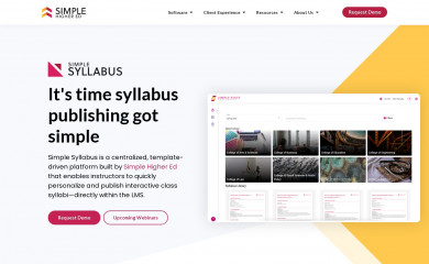simplesyllabus.com screenshot