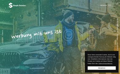 simplesolution.at screenshot