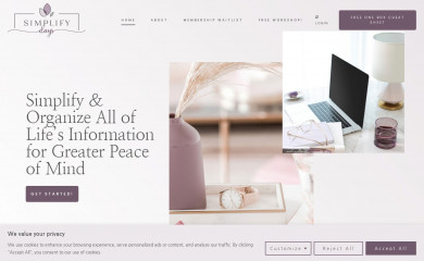simplifydays.com screenshot