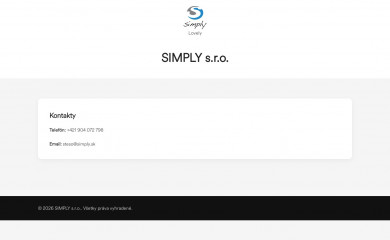 simply.sk screenshot