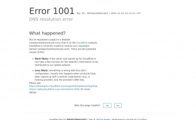 simplymoorehomecare.com screenshot