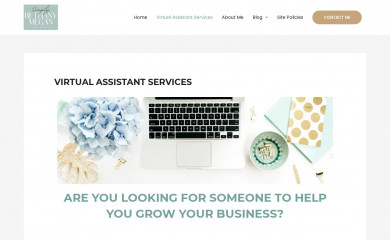 simplybethanymegan.com screenshot