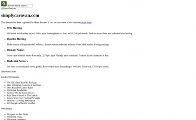 simplycaravan.com screenshot