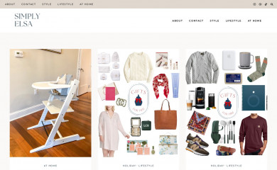 simplyelsa.com screenshot
