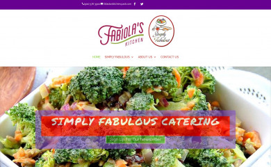 simplyfabulouscatering.biz screenshot