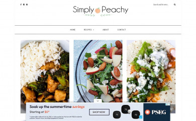 simplypeachy.us screenshot
