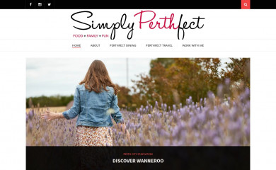 simplyperthfect.com screenshot