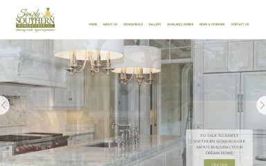 simplysouthernhomebuilder.com screenshot
