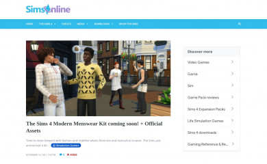 sims-online.com screenshot