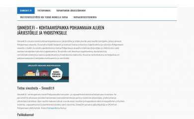 sinnedit.fi screenshot