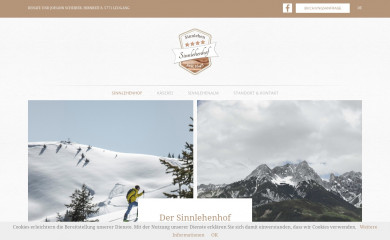 sinnlehen.at screenshot
