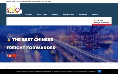 sino-shipping.com screenshot