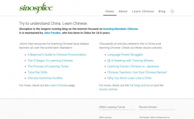 sinosplice.com screenshot