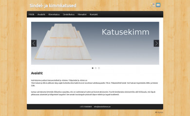 sindelkimm.ee screenshot